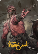 Chain Devil Art Card (Gold-Stamped Signature) [Commander Legends: Battle for Baldur's Gate Art Series] - The Mythic Store | 24h Order Processing