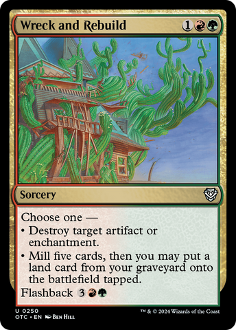 Wreck and Rebuild [Outlaws of Thunder Junction Commander] - The Mythic Store | 24h Order Processing