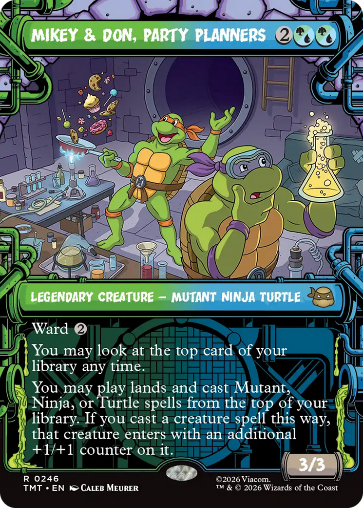 Mikey & Don, Party Planners (Showcase) [Teenage Mutant Ninja Turtles] - The Mythic Store | 24h Order Processing