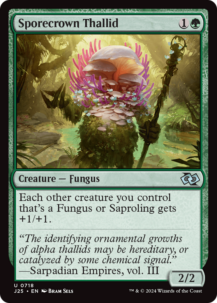 Sporecrown Thallid [Foundations Jumpstart] - The Mythic Store | 24h Order Processing