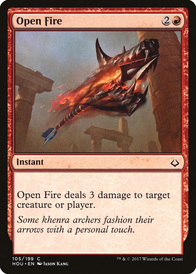 Open Fire [Hour of Devastation] - The Mythic Store | 24h Order Processing