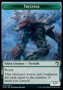Human // Treefolk Double-Sided Token [Innistrad: Midnight Hunt Tokens] - The Mythic Store | 24h Order Processing