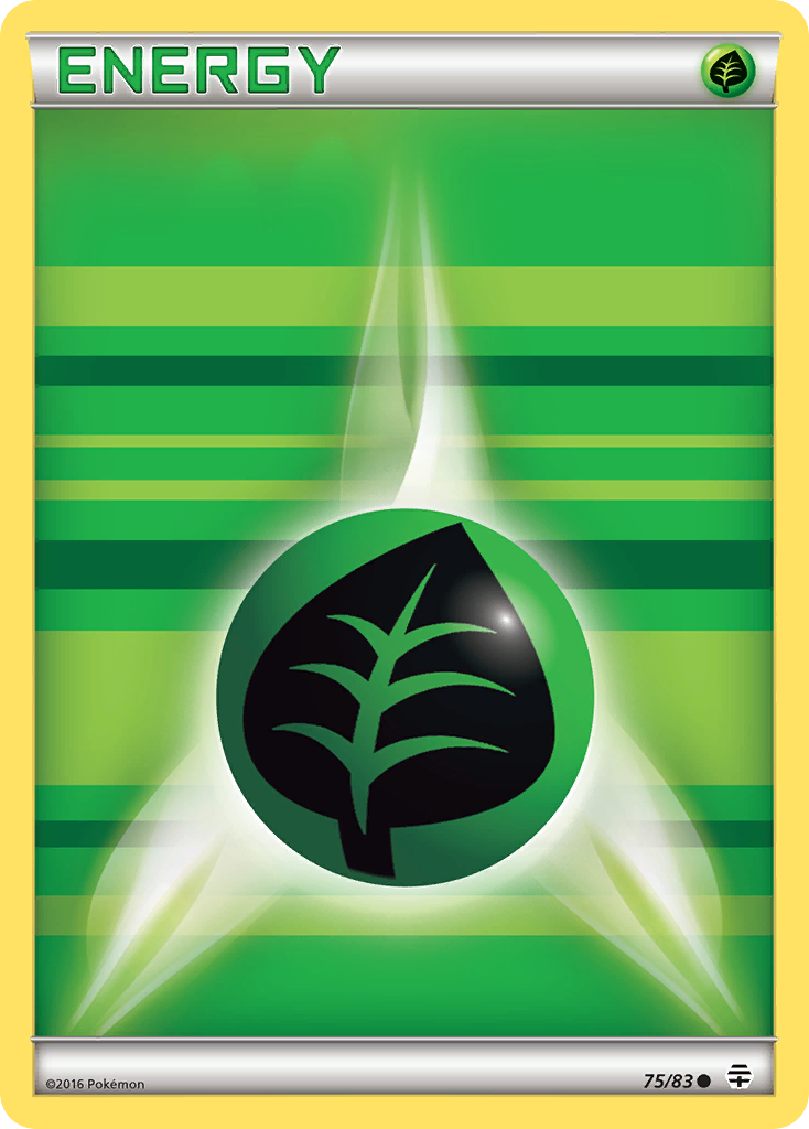 Grass Energy (75/83) [XY: Generations] - The Mythic Store | 24h Order Processing