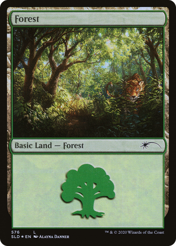 Forest (Cats) (576) [Secret Lair Drop Promos] - The Mythic Store | 24h Order Processing