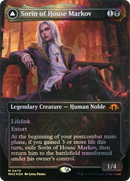 Sorin of House Markov // Sorin, Ravenous Neonate (Borderless) (Textured Foil) [Modern Horizons 3] - The Mythic Store | 24h Order Processing