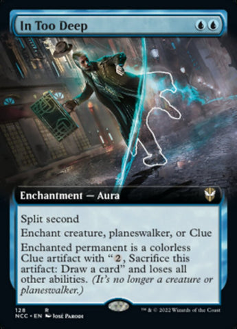 In Too Deep (Extended Art) [Streets of New Capenna Commander] - The Mythic Store | 24h Order Processing