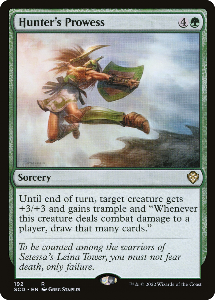 Hunter's Prowess [Starter Commander Decks] - The Mythic Store | 24h Order Processing