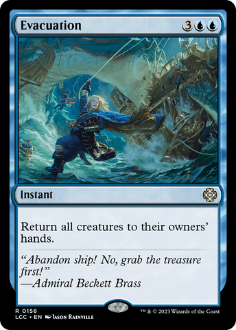 Evacuation [The Lost Caverns of Ixalan Commander] - The Mythic Store | 24h Order Processing