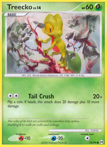 Treecko (78/99) [Platinum: Arceus] - The Mythic Store | 24h Order Processing