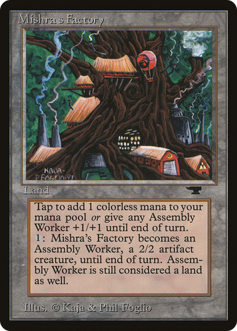 Mishra's Factory (Dark Green Background) [Antiquities] - The Mythic Store | 24h Order Processing