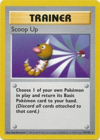 Scoop Up (78/102) [Base Set Shadowless Unlimited] - The Mythic Store | 24h Order Processing