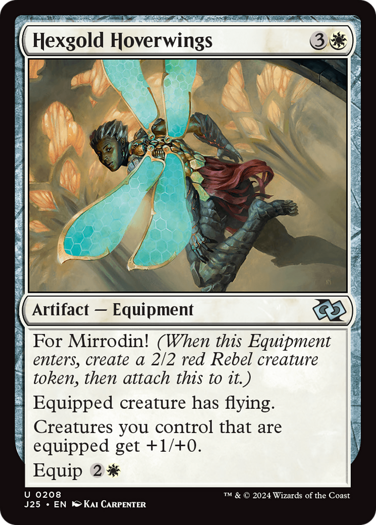 Hexgold Hoverwings [Foundations Jumpstart] - The Mythic Store | 24h Order Processing