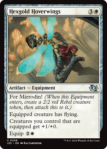 Hexgold Hoverwings [Foundations Jumpstart] - The Mythic Store | 24h Order Processing