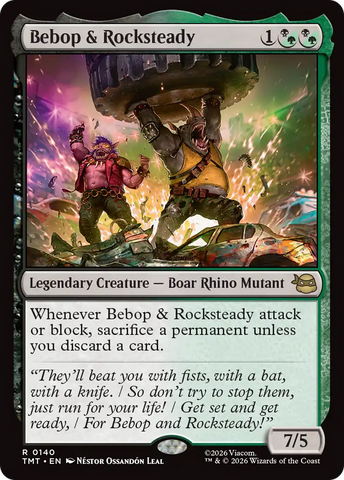 Bebop & Rocksteady [Teenage Mutant Ninja Turtles] - The Mythic Store | 24h Order Processing