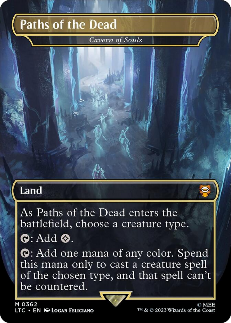 Paths of the Dead - Cavern of Souls (Surge Foil Realms and Relics) [The Lord of the Rings: Tales of Middle-Earth Commander] - The Mythic Store | 24h Order Processing