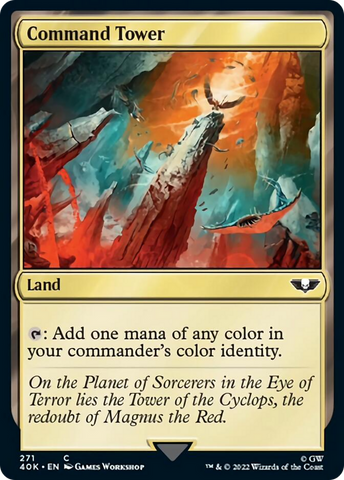 Command Tower (271) (Surge Foil) [Warhammer 40,000] - The Mythic Store | 24h Order Processing