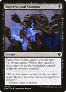 Supernatural Stamina [Commander Legends] - The Mythic Store | 24h Order Processing
