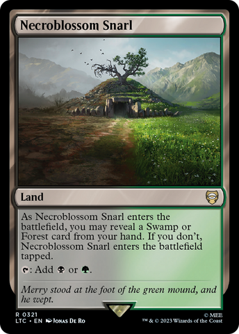 Necroblossom Snarl [The Lord of the Rings: Tales of Middle-Earth Commander] - The Mythic Store | 24h Order Processing