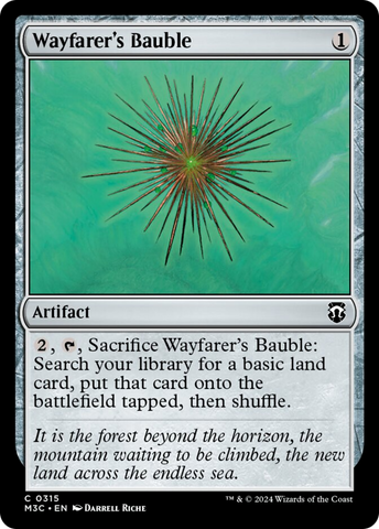 Wayfarer's Bauble (Ripple Foil) [Modern Horizons 3 Commander] - The Mythic Store | 24h Order Processing