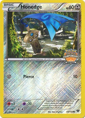 Honedge (83/146) (Regional Championship Promo) [XY: Base Set] - The Mythic Store | 24h Order Processing