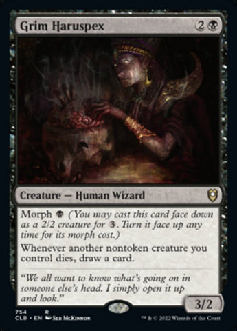 Grim Haruspex [Commander Legends: Battle for Baldur's Gate] - The Mythic Store | 24h Order Processing