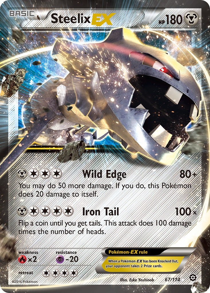 Steelix EX (67/114) [XY: Steam Siege] - The Mythic Store | 24h Order Processing