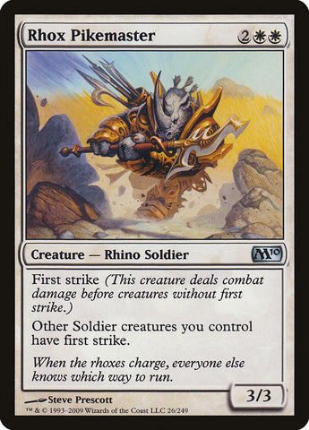 Rhox Pikemaster [Magic 2010] - The Mythic Store | 24h Order Processing