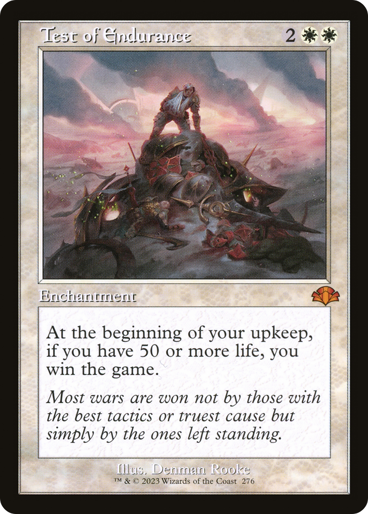 Test of Endurance (Retro) [Dominaria Remastered] - The Mythic Store | 24h Order Processing