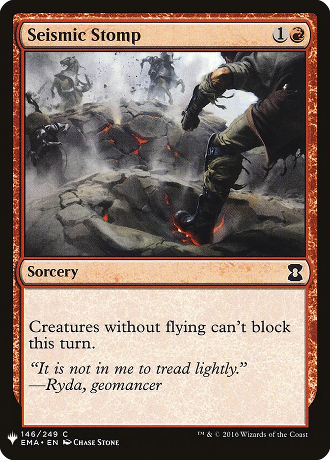 Seismic Stomp [Mystery Booster] - The Mythic Store | 24h Order Processing