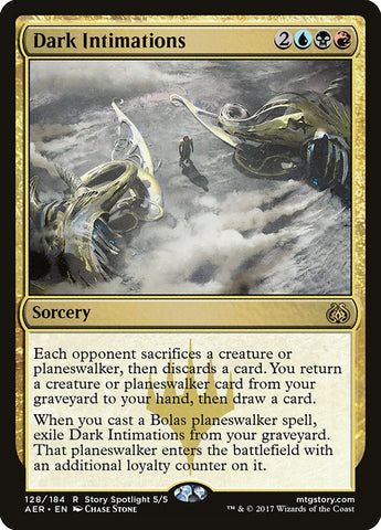 Dark Intimations [Aether Revolt] - The Mythic Store | 24h Order Processing