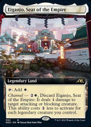 Eiganjo, Seat of the Empire (Extended Art) [Kamigawa: Neon Dynasty] - The Mythic Store | 24h Order Processing