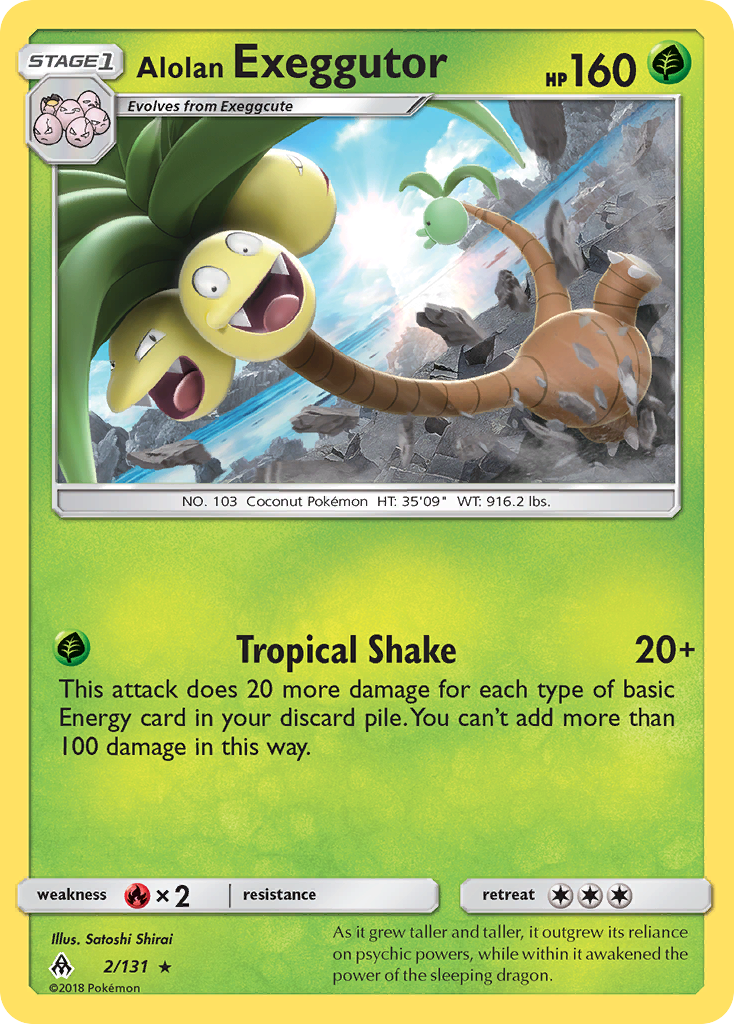 Alolan Exeggutor (2/131) [Sun & Moon: Forbidden Light] - The Mythic Store | 24h Order Processing
