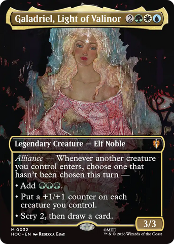 Galadriel, Light of Valinor (Borderless) [The Hobbit: Eternal-Legal] - The Mythic Store | 24h Order Processing