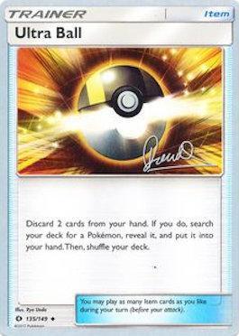 Ultra Ball (135/149) (Infinite Force - Diego Cassiraga) [World Championships 2017] - The Mythic Store | 24h Order Processing