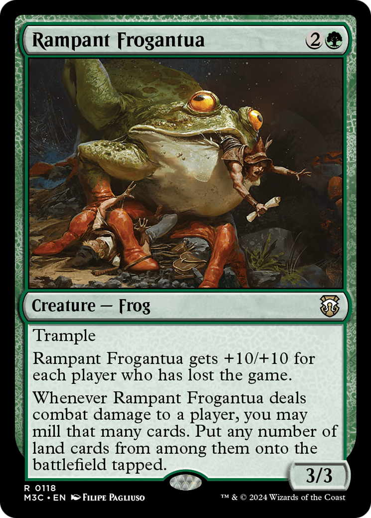 Rampant Frogantua [Modern Horizons 3 Commander] - The Mythic Store | 24h Order Processing