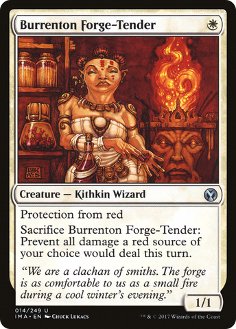 Burrenton Forge-Tender [Iconic Masters] - The Mythic Store | 24h Order Processing