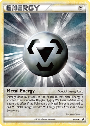 Metal Energy (87/95) [HeartGold & SoulSilver: Call of Legends] - The Mythic Store | 24h Order Processing
