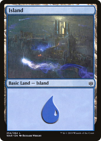 Island (254) [War of the Spark] - The Mythic Store | 24h Order Processing