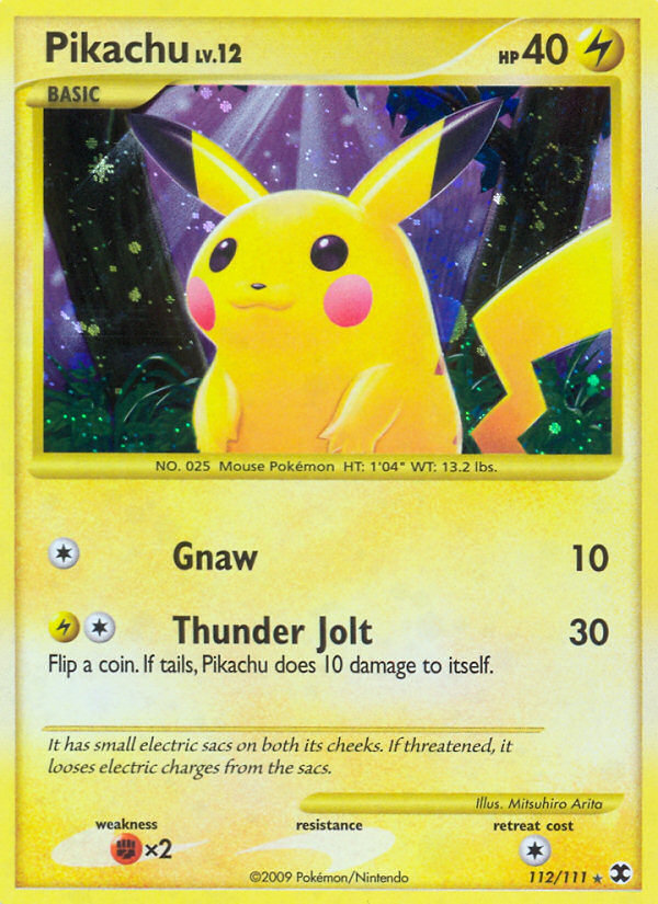 Pikachu (112/111) [Platinum: Rising Rivals] - The Mythic Store | 24h Order Processing