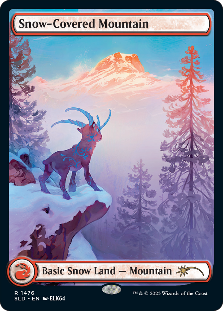 Snow-Covered Mountain (1476) [Secret Lair Drop Series] - The Mythic Store | 24h Order Processing