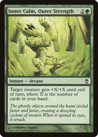 Inner Calm, Outer Strength [Saviors of Kamigawa] - The Mythic Store | 24h Order Processing