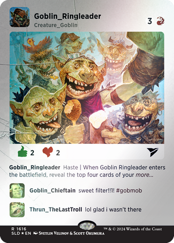 Goblin Ringleader (Rainbow Foil) [Secret Lair Drop Series] - The Mythic Store | 24h Order Processing