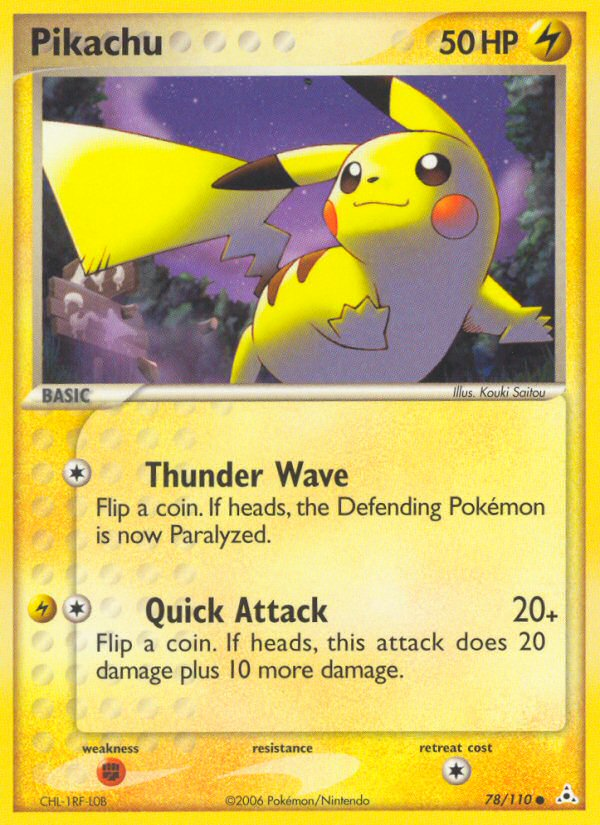 Pikachu (78/110) [EX: Holon Phantoms] - The Mythic Store | 24h Order Processing