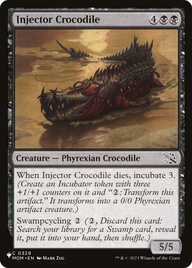 Injector Crocodile [The List] - The Mythic Store | 24h Order Processing