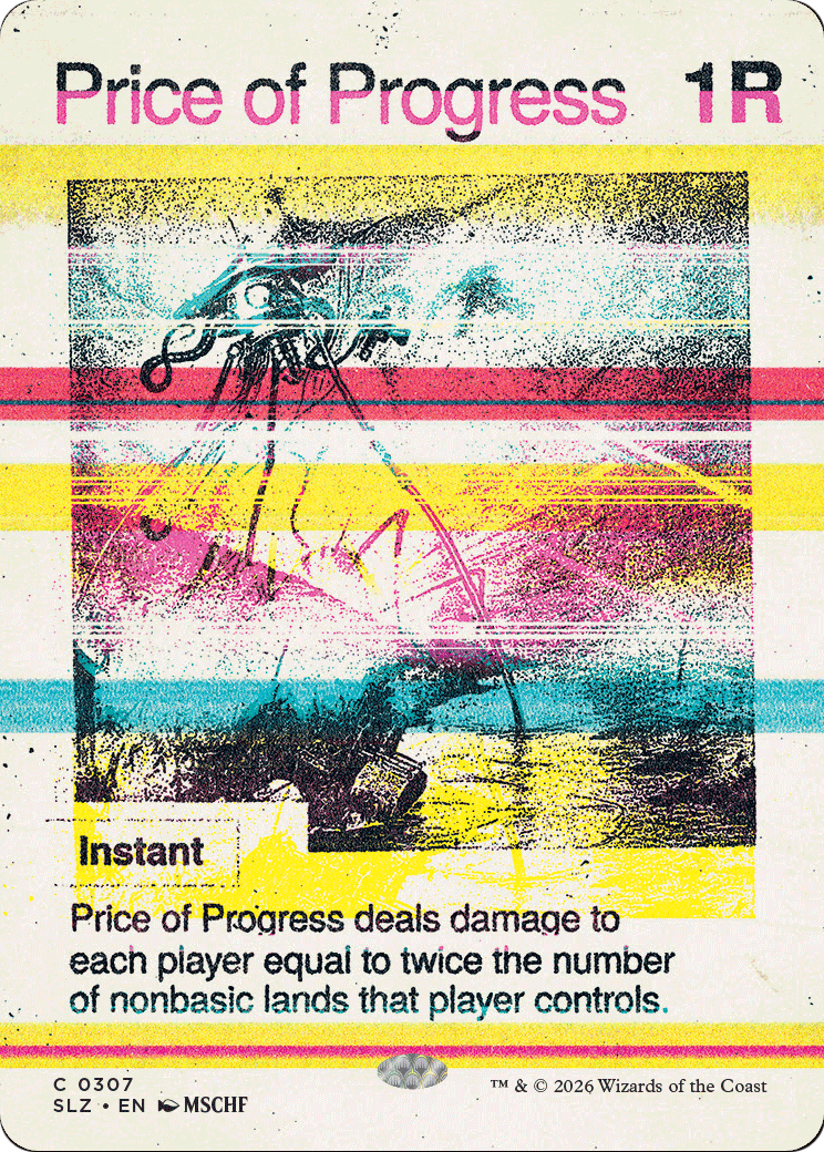 Price of Progress (0307) [Secret Lair x MSCHF: The Zeta Set] - The Mythic Store | 24h Order Processing