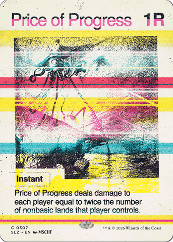 Price of Progress (0307) [Secret Lair x MSCHF: The Zeta Set] - The Mythic Store | 24h Order Processing