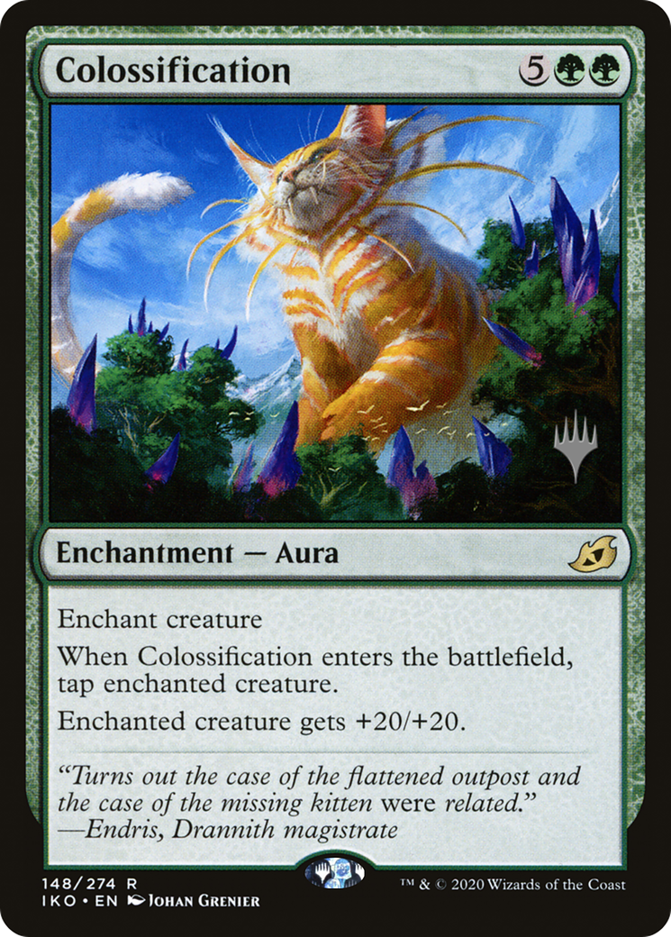 Colossification (Promo Pack) [Ikoria: Lair of Behemoths Promos] - The Mythic Store | 24h Order Processing