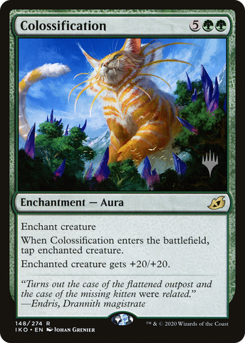 Colossification (Promo Pack) [Ikoria: Lair of Behemoths Promos] - The Mythic Store | 24h Order Processing