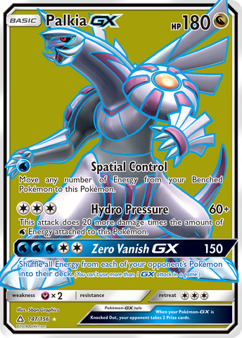 Palkia GX (147/156) [Sun & Moon: Ultra Prism] - The Mythic Store | 24h Order Processing