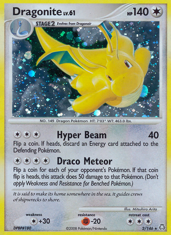 Dragonite (2/146) [Diamond & Pearl: Legends Awakened] - The Mythic Store | 24h Order Processing